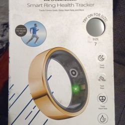 New Brookstone Smart Ring Activity Tracker Size 7