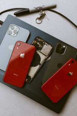 iPhone XR 15 Pro Back Glass Cracked Replacement 16 Pro Screen 14 Plus Housing Frame LCD