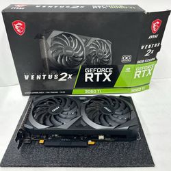 MSI GeForce RTX 3060 Ti VENTUS 2X OC 8GB GDDR6 - Graphics Card, TESTED 