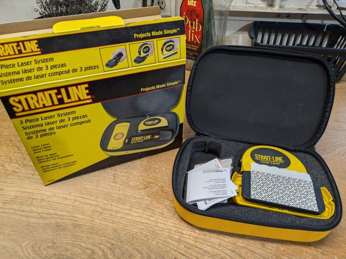 3 Piece Laser Level. New
