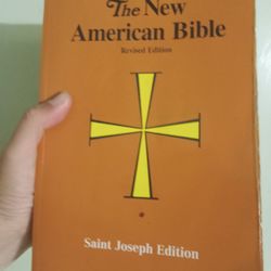 Large printed bible