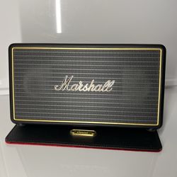 Marshall Stockwell Bluetooth Speaker - Portable w/ Flip Case