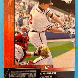 Chipper Jones 2005 Upper Deck ESPN CARD