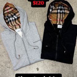 BRAND NEW BURBERRY PRINT HOODIE