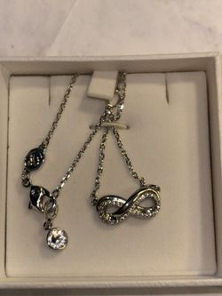 Swarovski Infinity Pendant Necklace
