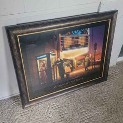 Midnight matinee framed picture