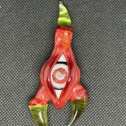 glass blown Heady pendants 