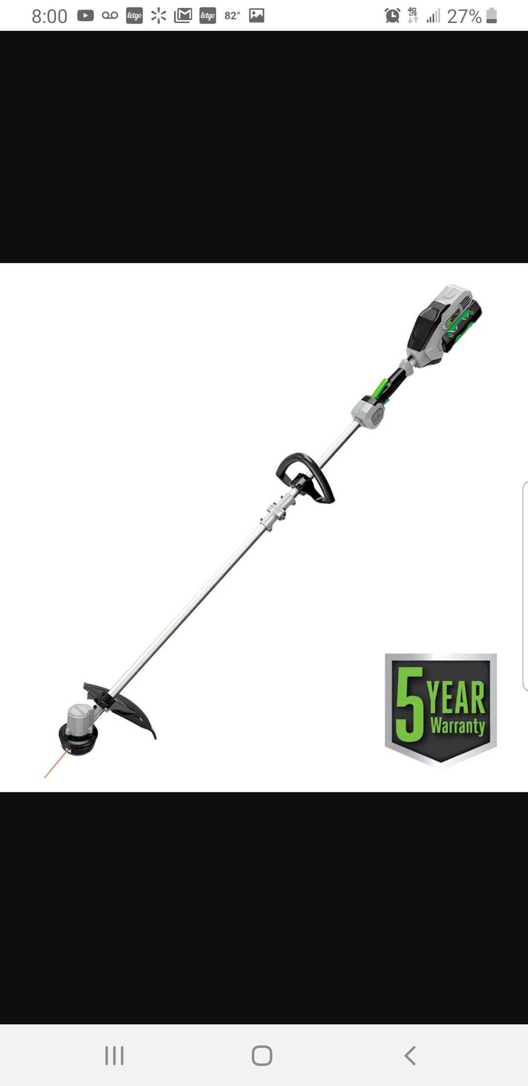 Ego weed eater for Sale in Auburn, GA OfferUp
