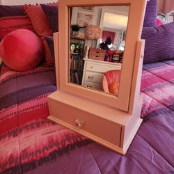 Pink Vanity Mirror