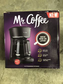 Mr. Coffee Programmable 12-Cup Coffee Maker