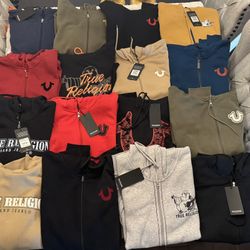 Mens L And Xl True Religion Hoodies 