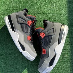 JORDAN 4 RETRO INFRARED MEN SIZE 12