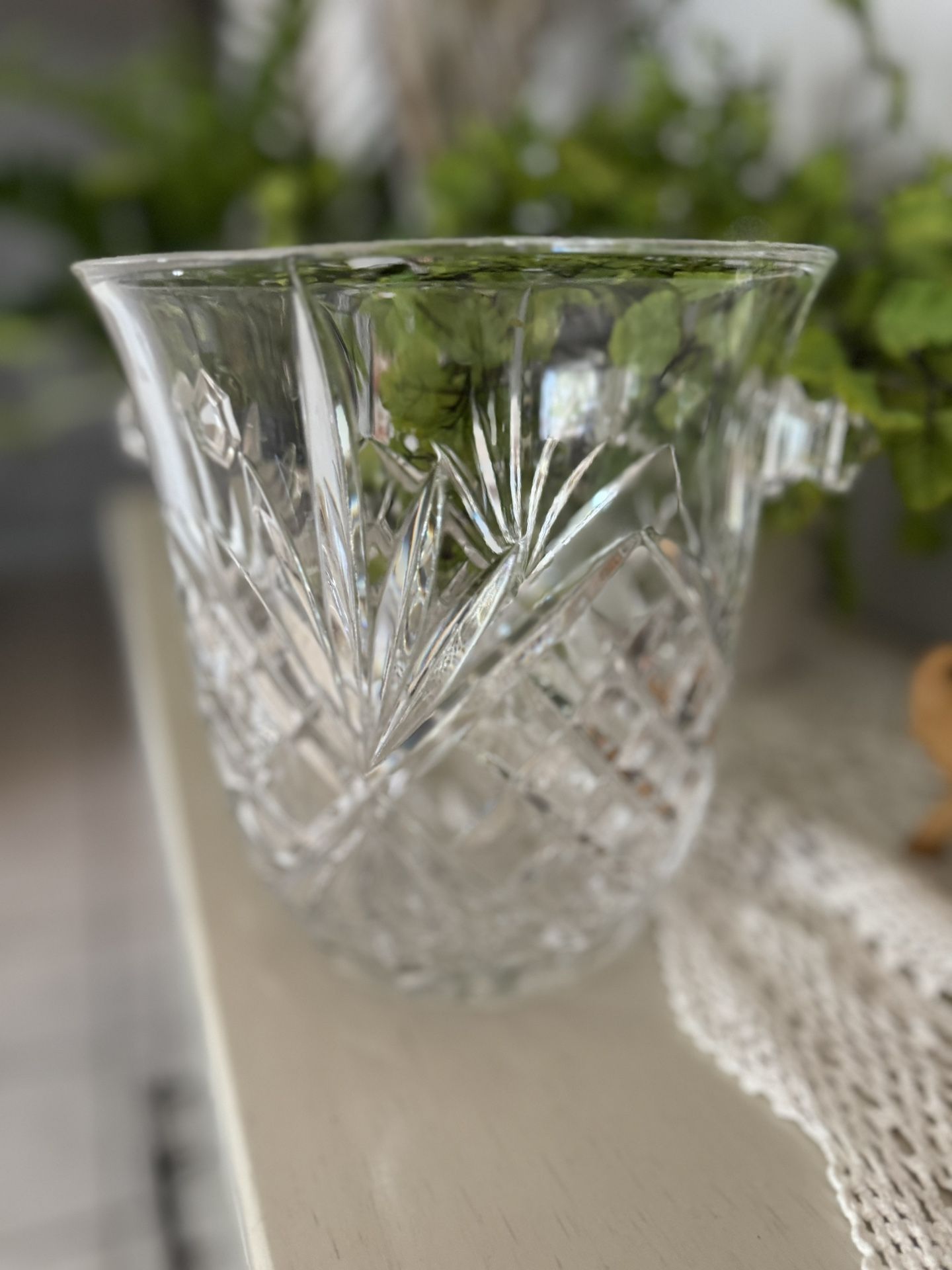 Crystal champagne bucket