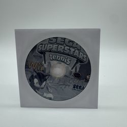 Sega Superstars Tennis (Nintendo Wii, 2008) Tested & Disc Only