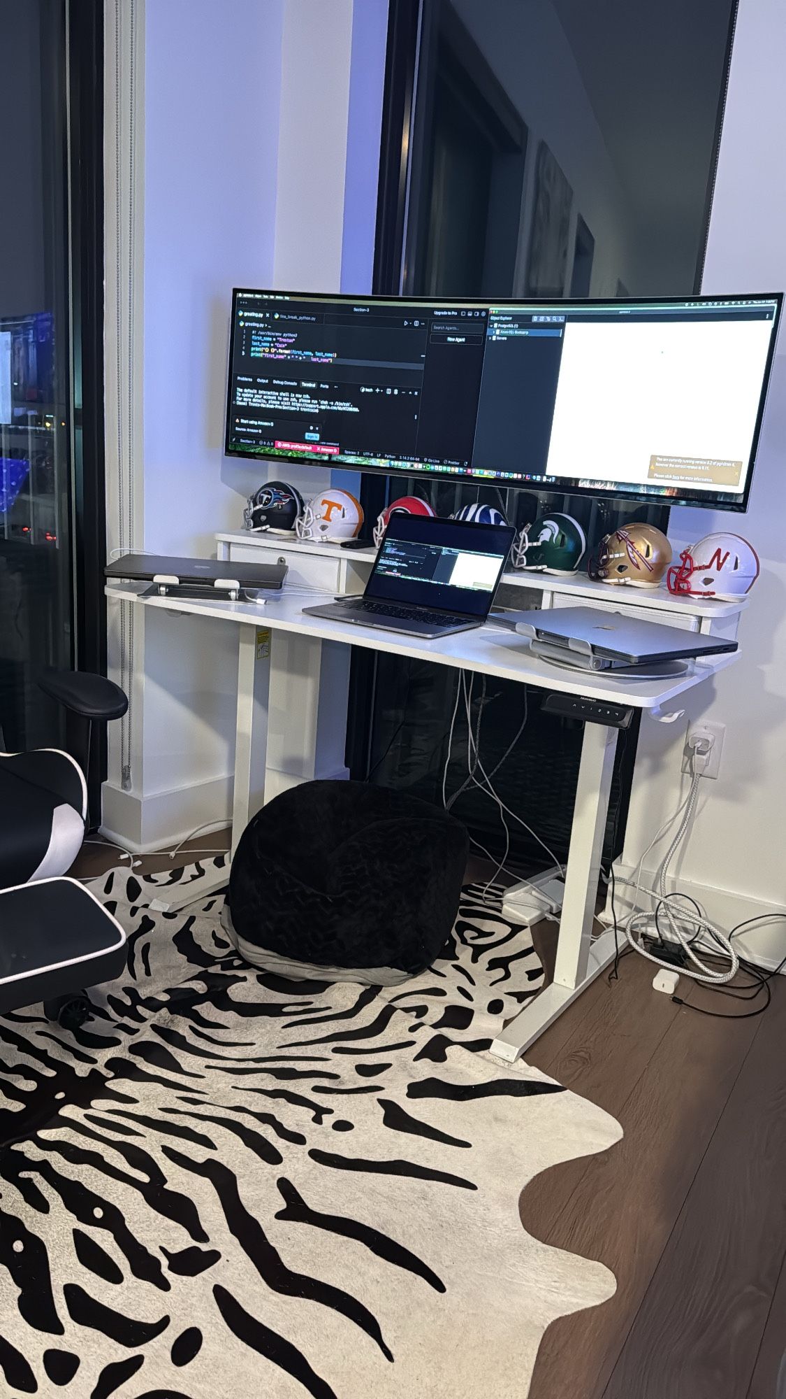 Spacious Work Desk - White