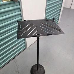 On-Stage Laptop Projector Metal Stand Black 