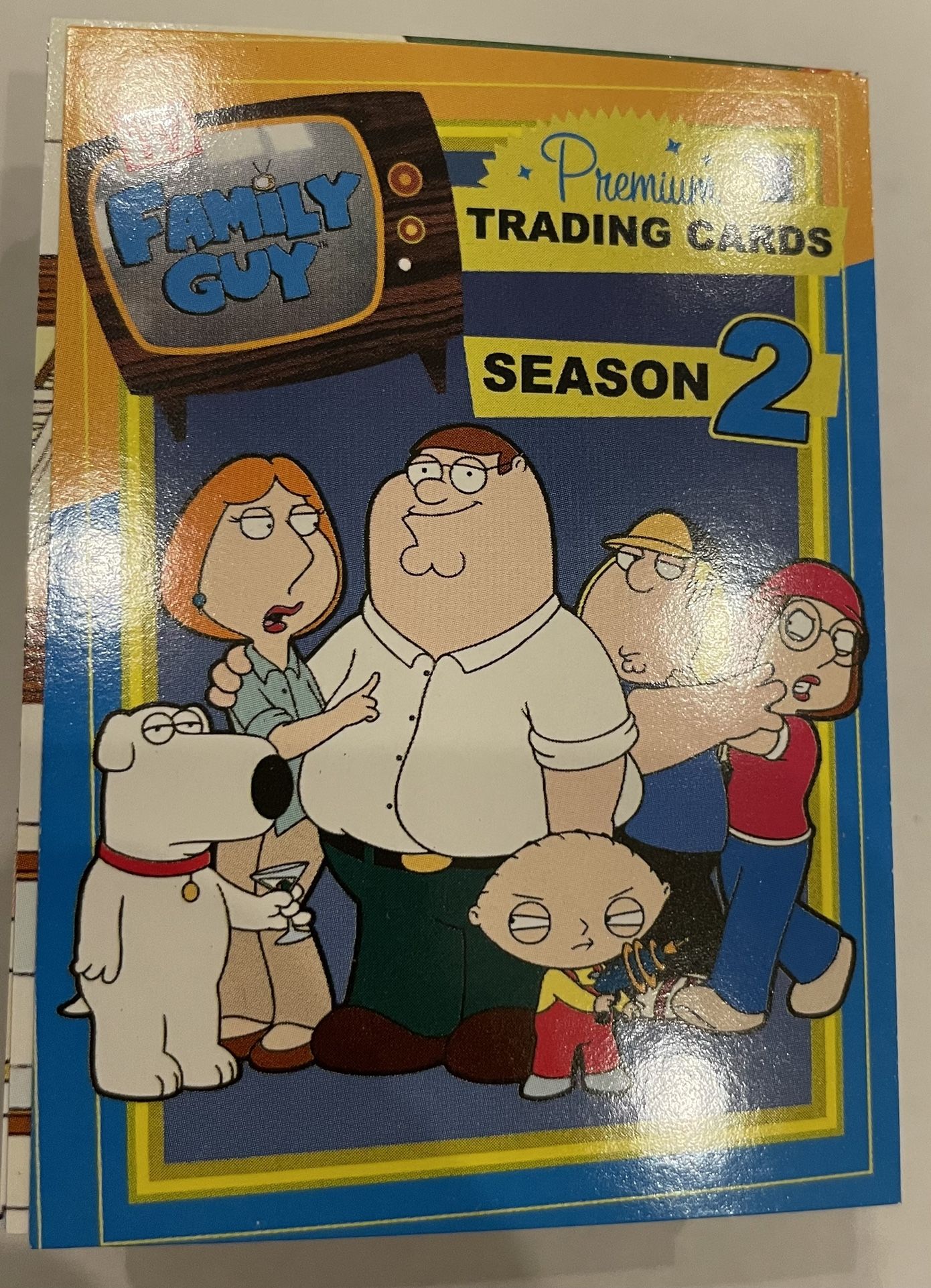FUNNY FAMILY GUY SEASON 2 INKWORKS 2005 COMPLETE 72 TRADING CARD BASE SET