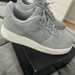 WOMENS Air Force 1 Wolf Grey/ Summit White 