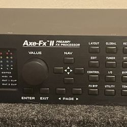 Axefx 2 Mark 2 With Controller And Expression Pedal