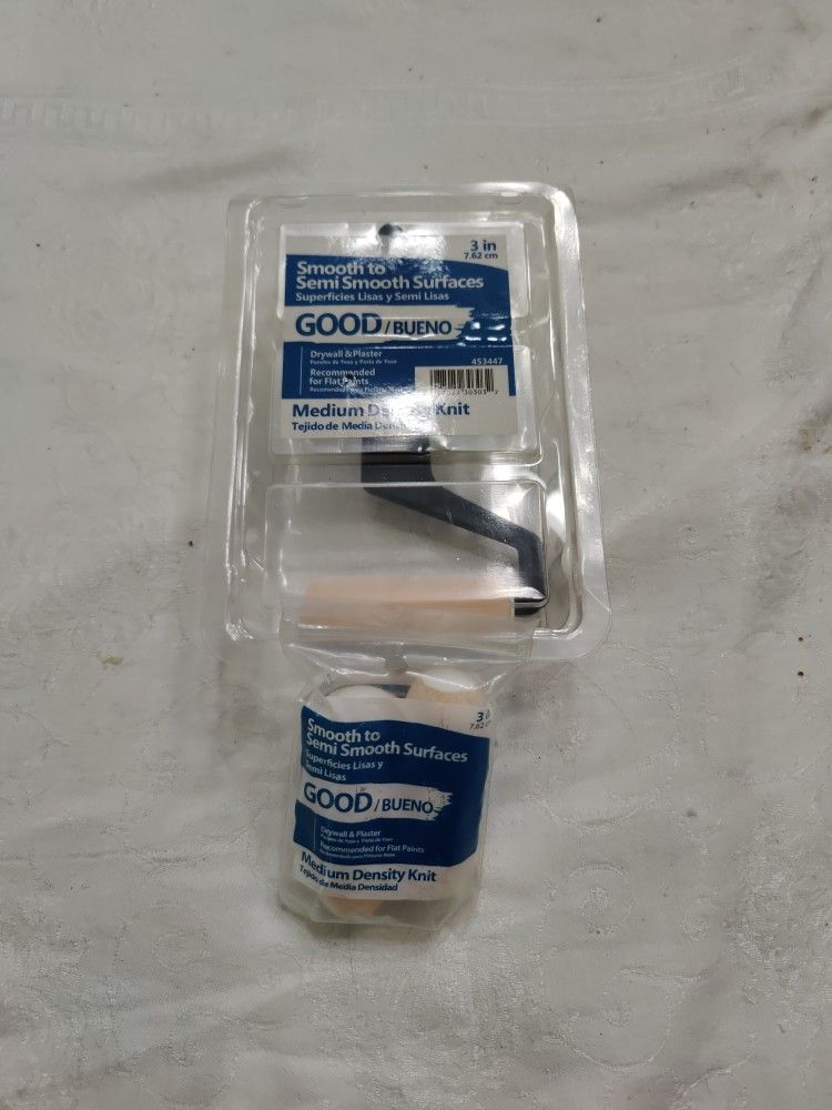 3 Inch Roller Handle And Extra Rollers With Paint Tray Located In Palm Beach Gardens 