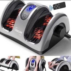 TISSCARE Shiatsu Foot Massager with Deep Kneading Heat Therapy