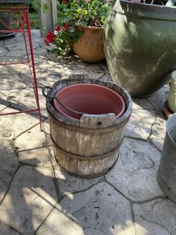 Vintage Milk Buckets for Plants (2)