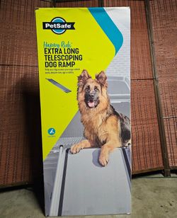 EXTRA LONG TELESCOPING DOG RAMP