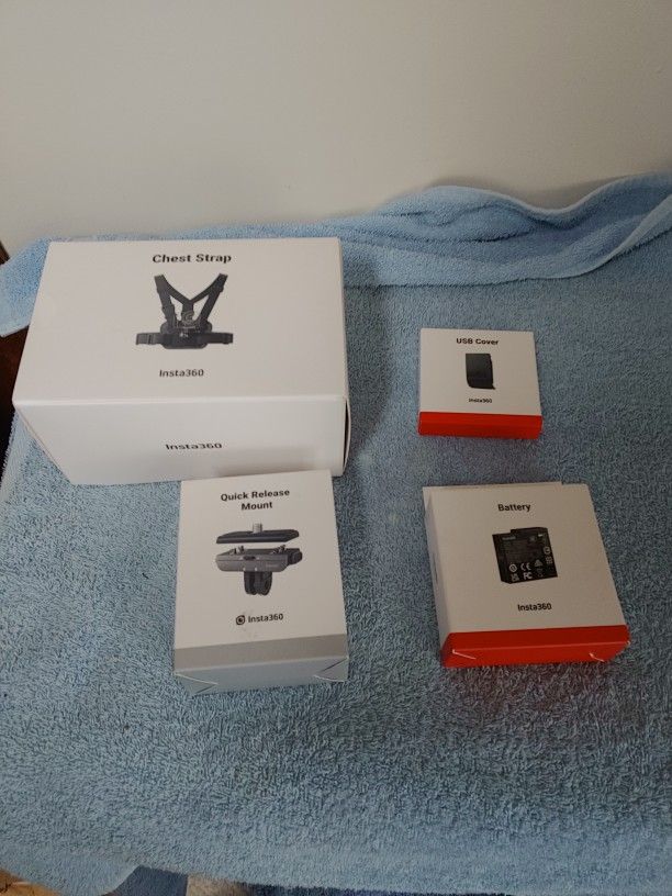 Insta360 Camera Accessories NEW *SEE DESCRIPTION*