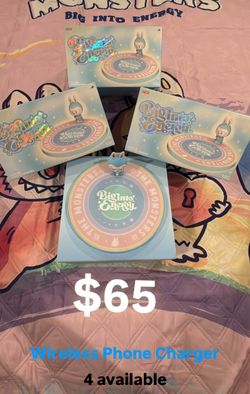 Big Into Energy Labubu Wireless Phone Charger 