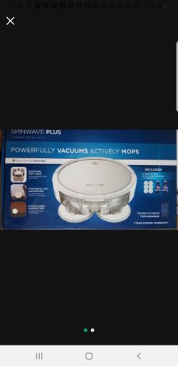 Holiday Sale! BISSELL SpinWave Plus 2-in-1 Robotic Mop and Vac NEW! In Box
Holiday Deals!!