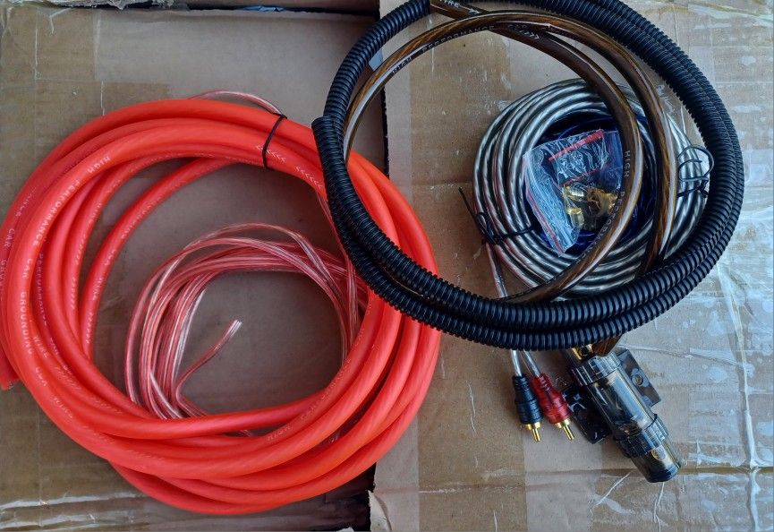 New 4 Gauge Amplifier Kit Everything You Will Need Is INCLUDED