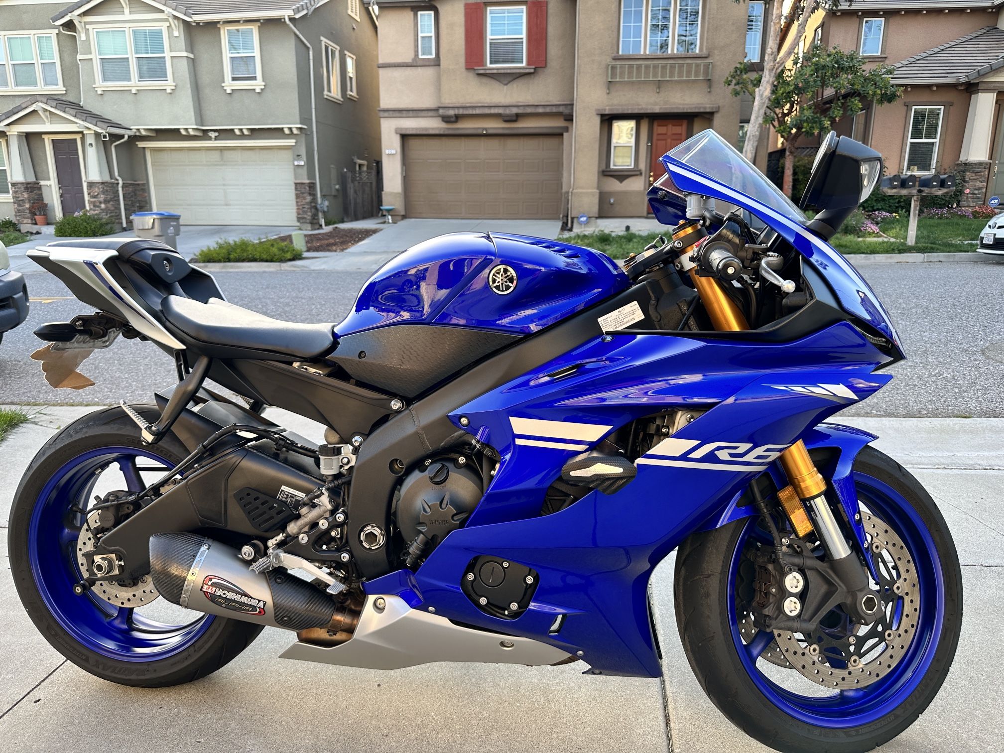 2017 R6 Blue 2017 Yamaha R6 for Sale in San Jose, CA - OfferUp