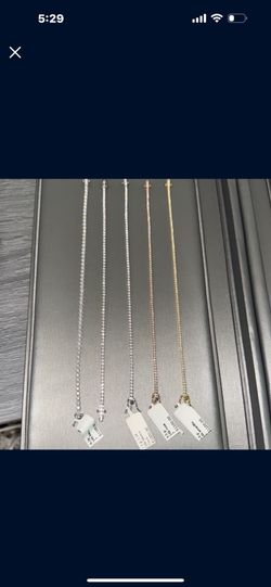Bracelet 💎 14k White Yellow Gold