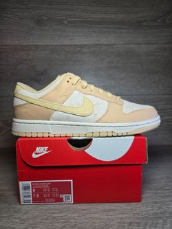 Nike Dunk Low Sneakers Orewood Brown / Sesame "Snakeskin" Women's Size 9 / Mens Size 7.5 NEW
