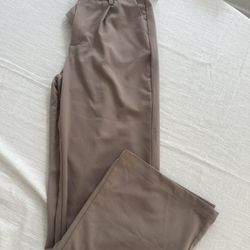 Wide Leg Pant Khaki Size Small  