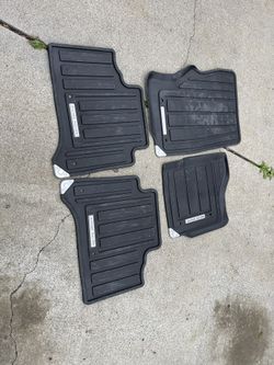 2014- 2021 Range Rover Sport All Weather Rubber Floor Mats Set