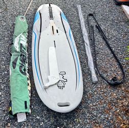 STARBOARD RIO WINDSURFER 269x76 CM MAST BOOM SAIL ALL NEW