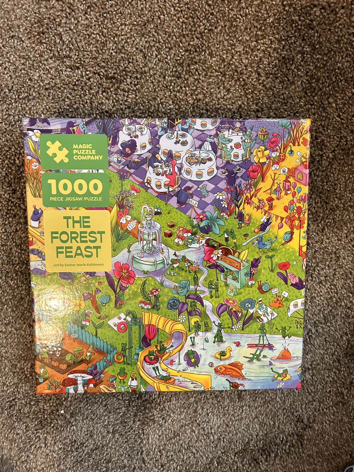 Magic Puzzle Company - The Forest Feast - 1000 Piece Puzzle