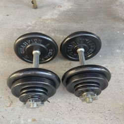 Dumbbells.      60 Dollars 