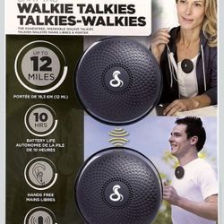 Walkie Talkie 12 Mile Range Cobra