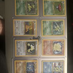 Base Set Pokemon Holos Plus a few Other Singles