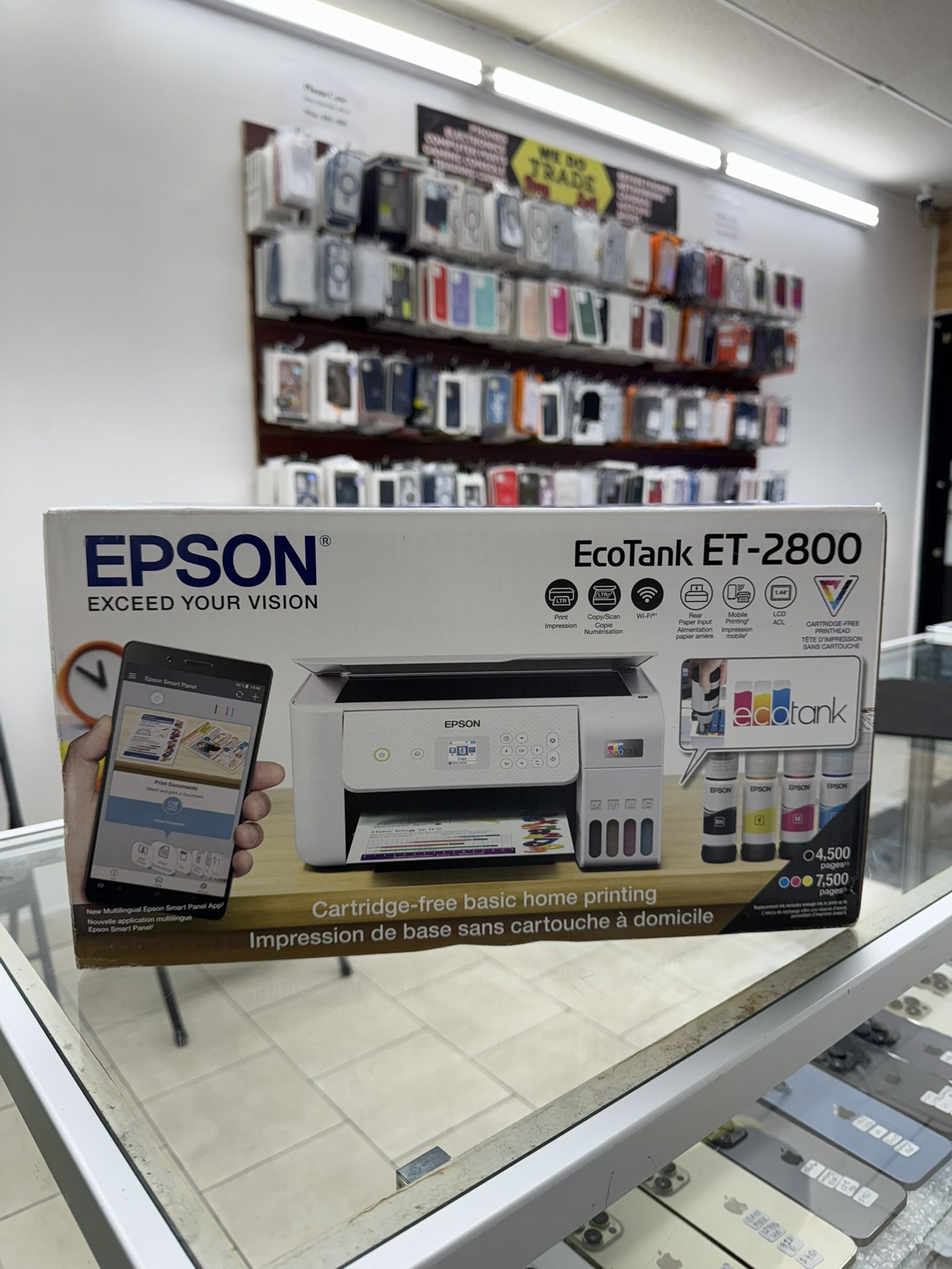 Epson EcoTank ET-2800 Color Inkjet All-In-One Printer