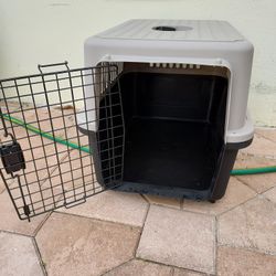 plastic cage  width 16 length 25 height 19 