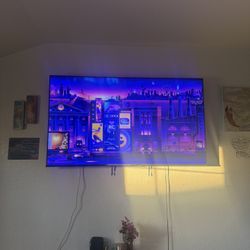 75 In TV  With Wall Mount 