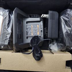 18v Ridgid Power Kit 2 Batteries And Charger New