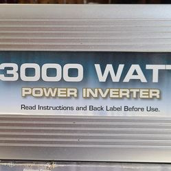 3000 Watt Power Inverter 