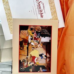 Disney Lithograph- Set Of 8