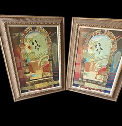 Large wall paintings