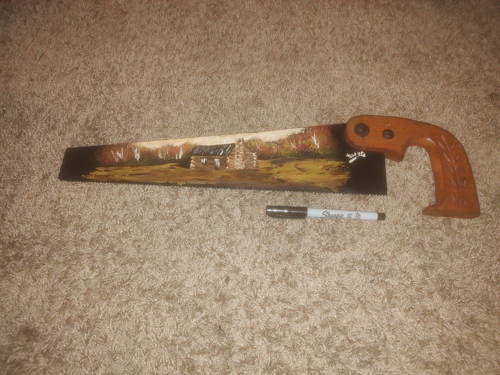 Antique Decorative Saw