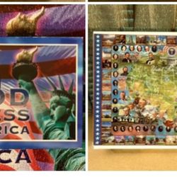 USA/AMERICA THEME JIGSAW PUZZLES For Patriotism & Learning